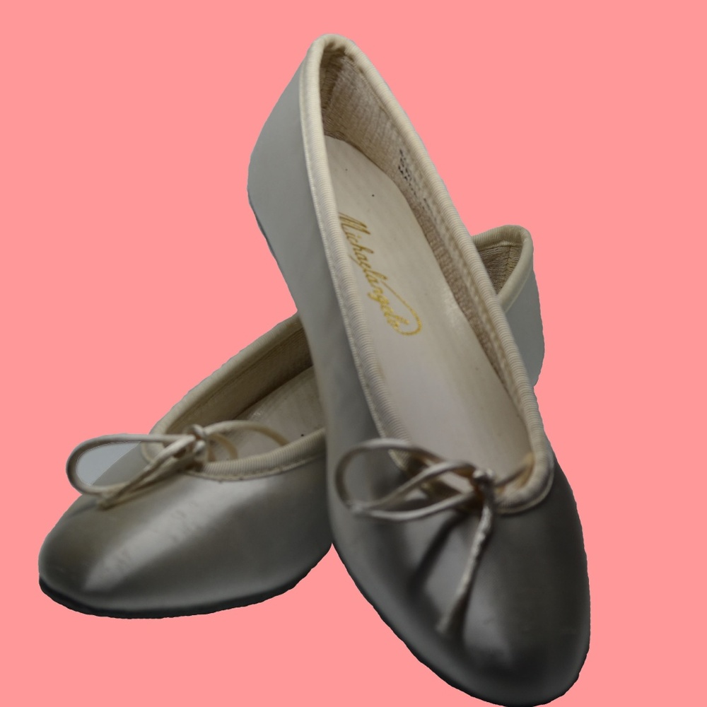 Pre-Owned Michaelangelo White Ballet Shoes